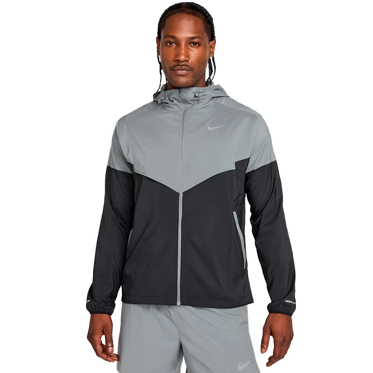 Мужская Ветровка Nike M NK IMP LGHT WR JKT S Серый/Черный photo 3