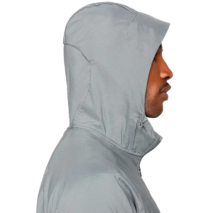 Мужская Ветровка Nike M NK IMP LGHT WR JKT S Серый/Черный photo 4