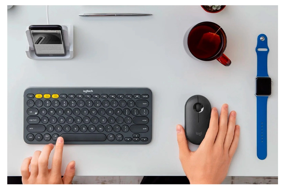 Клавиатура беспроводная Logitech LO 920-007584 / Мембранная photo 4