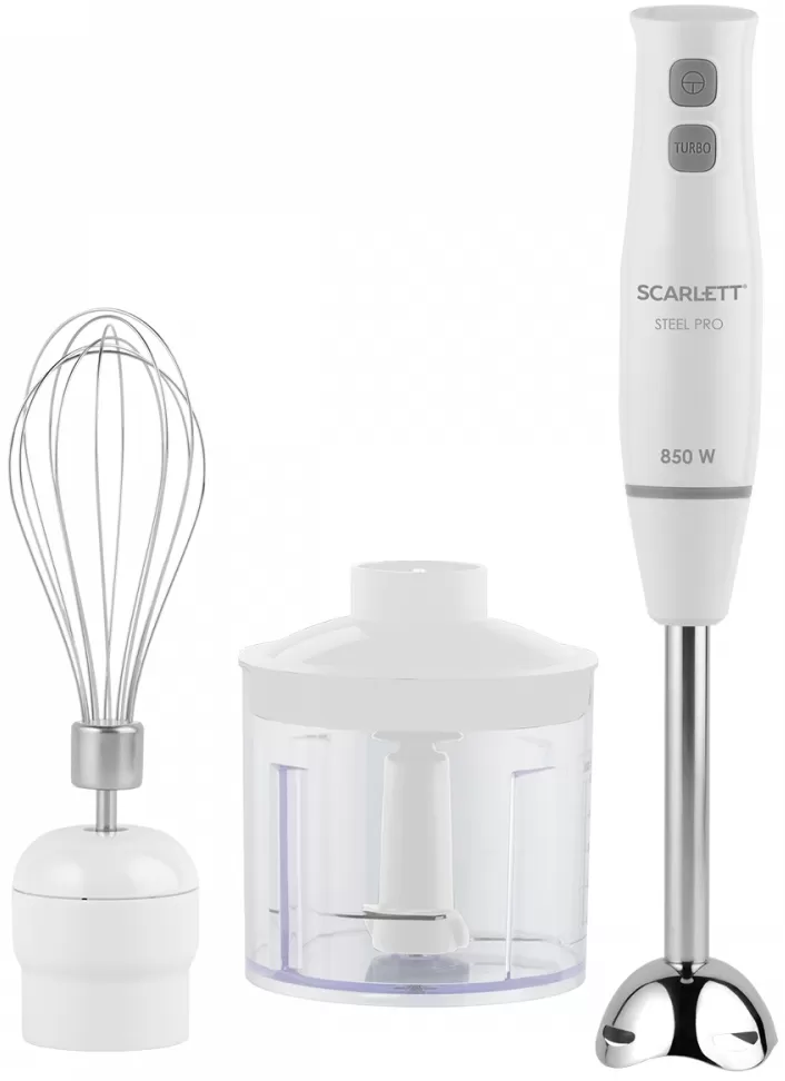 Blender Scarlett SCHB42F84, 850 W, 2 trepte viteza, Alb photo 1