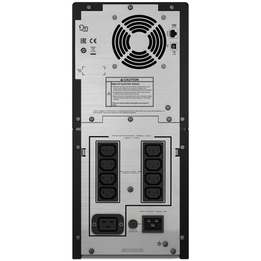 APC Smart-UPS C SMC3000I-RS, 3000VA/2100W, AVR, 9 x IEC Sockets (all 9 Battery Backup + Surge Protected), LCD Display, PowerChute USB /Serial Port photo 2
