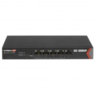 EDIMAX GS-3005P, 5-Port Gigabit Desktop PoE Switch, 5 Gigabit LAN ports including 4 PoE ports, Up to 30W per port (Total 72W) for powering PoE-enabled devices, Long range PoE power delivery distance extending up to 200 meters, steel case thumbnav 1