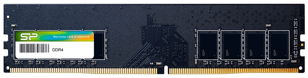 16GB DDR4-3200 Silicon Power XPOWER AirCool DDR4 Gaming UDIMM, PC25600, CL16, 1Gx8, Dual Rank, 1.35V, Intel® XMP, Black photo 1