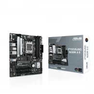 ASUS PRIME B650M-A II, Socket AM5, AMD B650, 14Phases, Dual 4xDDR5-6400, APU AMD graphics, VGA, HDMI, DP, 3xPCIe 4.0 X16, 4xSATA3, RAID, 2xM.2 PCIe 5.0, ALC1220-VB HDA, 2.5GbE LAN, 2xUSB3.2 Gen2, 5xUSB3.2 (1C+4A), Aura Sync RGB 2.0, mATX 