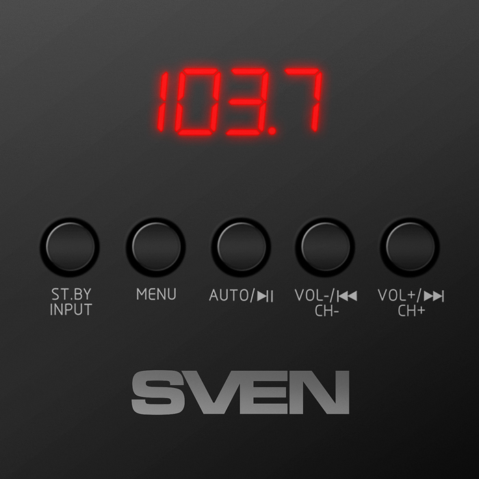 Колонки 2.1 SVEN MS-2080 / 70W RMS / Bluetooth / Black photo 5