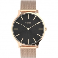 Transcend™ 38mm Stainless Steel Mesh Band Watch 