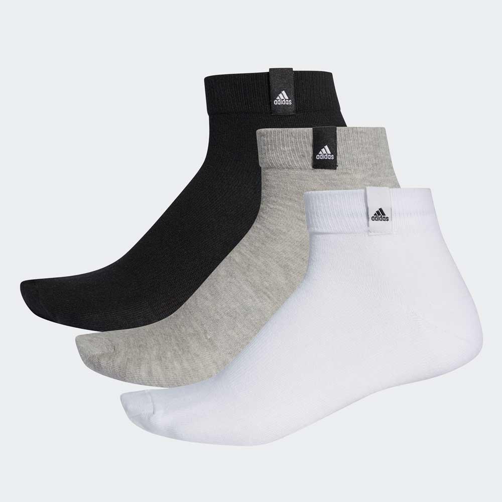 Носки Унисекс Adidas 39/42 Черный/Серый/Белый photo 1