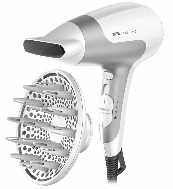 Uscator de par Braun HD585 2500W Alb photo 1