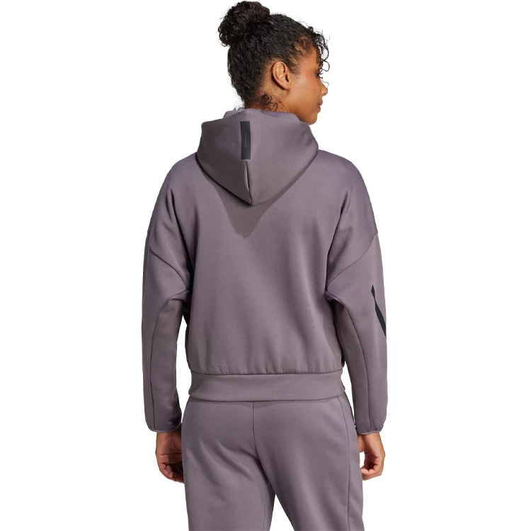 Толстовка Adidas W Z.N.E. FZ S Серый Женский photo 4