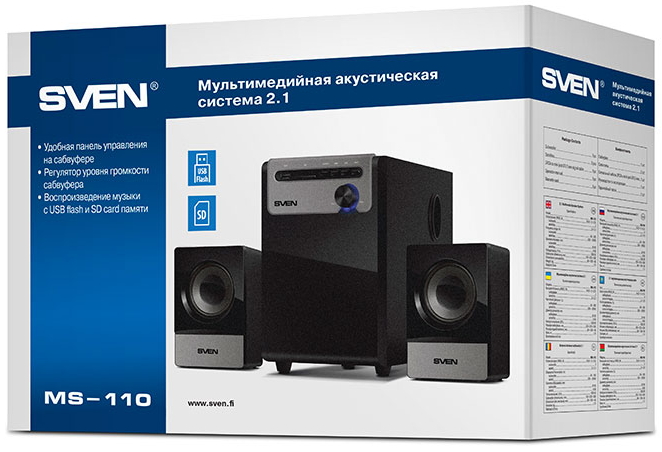 Компьютерные колонки Sven MS-85 photo 5