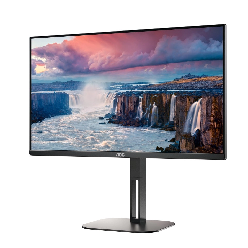 27.0" Монитор AOC Q27V5C/BK / QHD / 1ms / Black photo 2