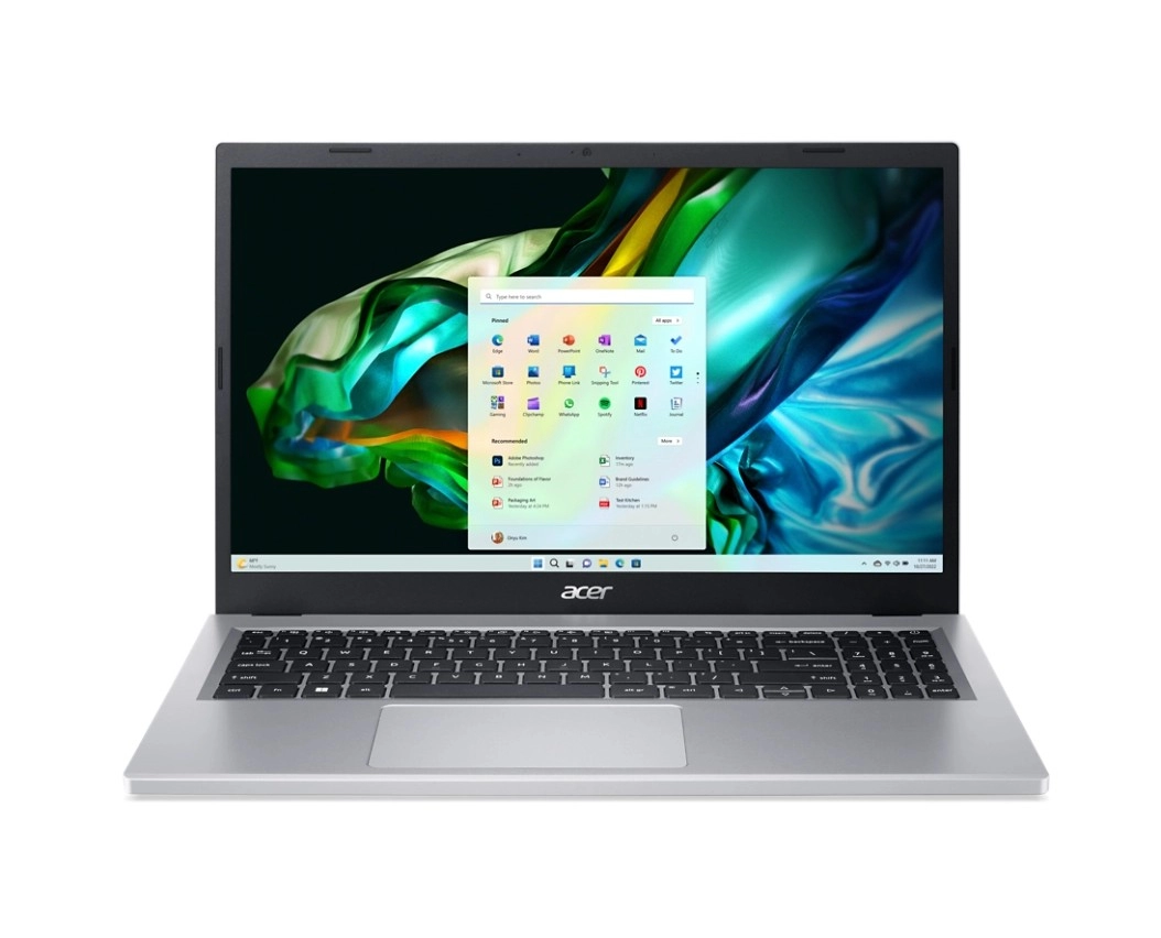 Laptop 15.6” ACER Aspire A315-24P (NX.KDEEU.007) / AMD Ryzen 5 7520U / 16GB / 512GB SSD / Pure Silver photo 1