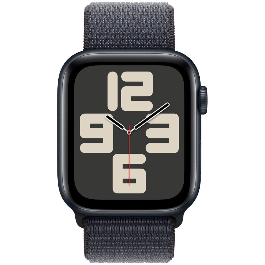 Smart watch Apple Watch SE 2024 GPS 40mm Midnight Aluminium Case with Ink Sport Loop (MXEA3QI/A) 1 GB 1.57 photo 2