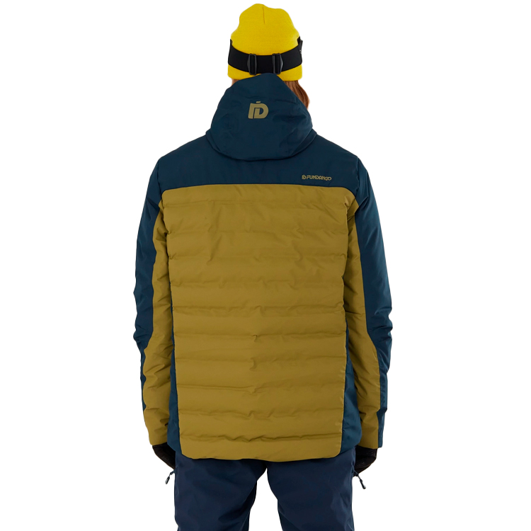 Geacă pt Barbati Fundango Fairfield Padded Jacket S Albastru photo 2