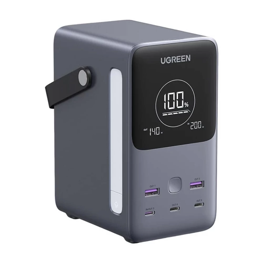 UGREEN Power Bank Two-way Fast Charging 48000mAh, 300W, Grey photo 1