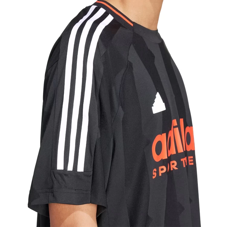 Футболка мужская Adidas M TIRO JQD JSY XXL Черный photo 4