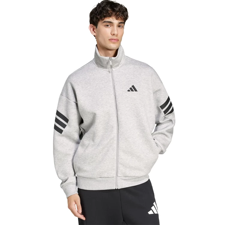 Мужская Толстовка Adidas M FI 3S TT XS Серый photo 4