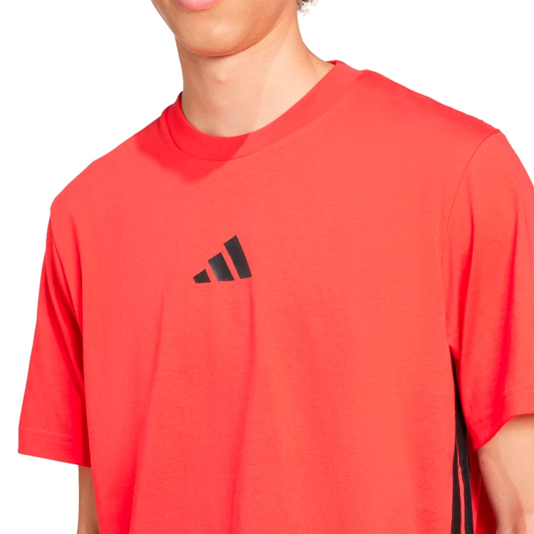 Tricou bărbătesc Adidas M 3S SJ T L Rosu photo 4