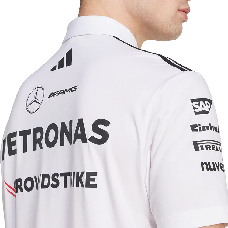  Polo pt bărbați Adidas MER TM POLO WM XL Alb  photo 5