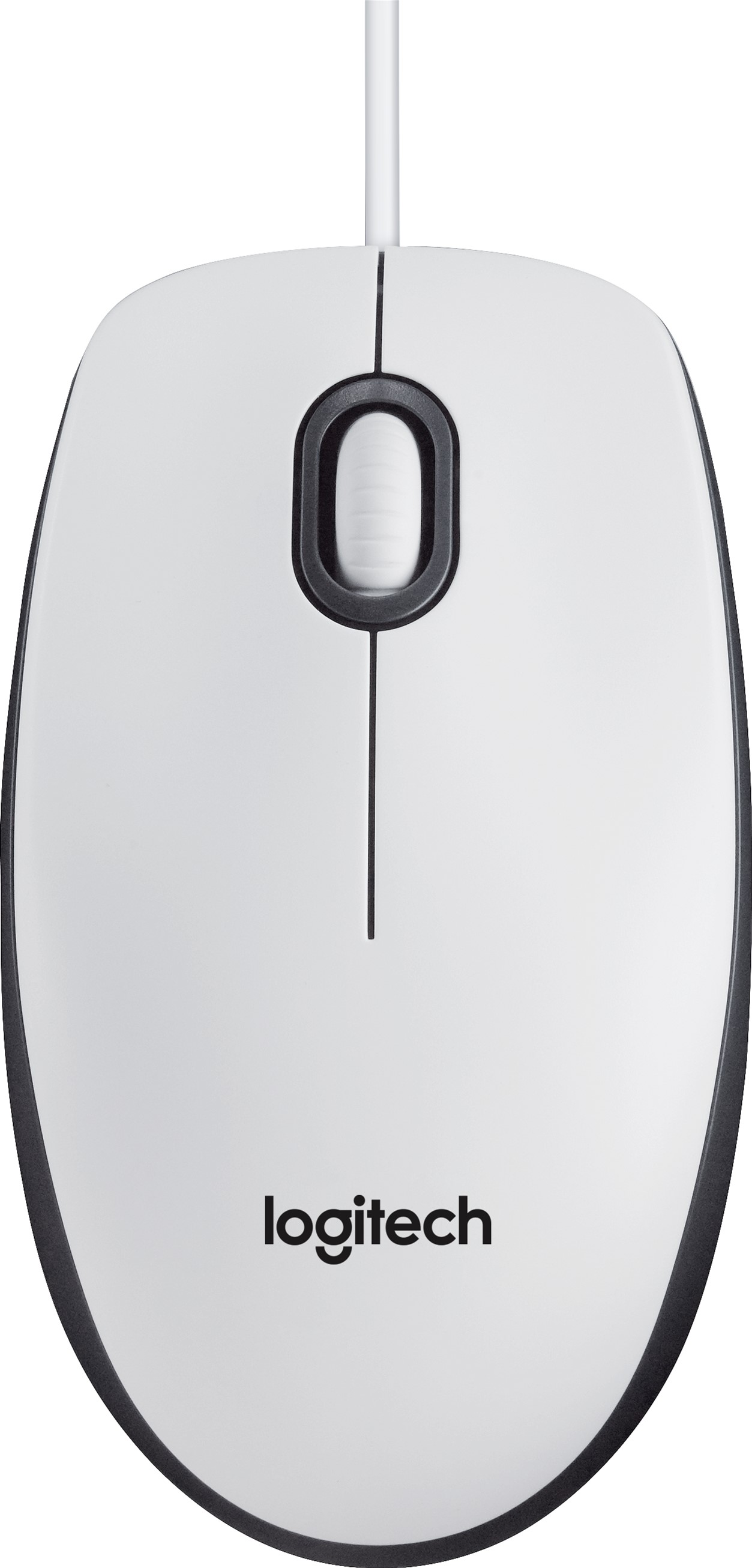 Logitech M100 Optical Mouse, White, USB photo 1