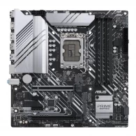 ASUS PRIME Z690M-PLUS D4, Socket 1700, 11Phases, Intel® Z690 (12th Gen CPU), CPU graphics, HDMI, DP, Dual 4xDDR4-5333, 2xPCIe x16 5.0, 4xSATA3, RAID, 3xM.2 4.0, 2xPCIe x1, Realtek Audio 7.1, 2.5GbE LAN, 1xUSB-C 3.2 Gen2x2, 1xUSB 3.2Gen2, 7xUSB3.2(6A+1C),  