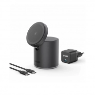 Wireless Charger  Anker PowerWave Mag-Go 2in1, 20W,  iPhone 12/13 and AirPods, black 