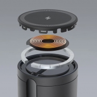 Wireless Charger  Anker PowerWave Mag-Go 2in1, 20W,  iPhone 12/13 and AirPods, black thumbnav 3