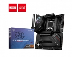 MSI MPG B650 CARBON WIFI, Socket AM5, 19Phases, AMD B650, Dual 4xDDR5-7800, APU AMD graphics, 1xHDMI, 1xDP, 2xPCIe4.0 X16, 6xSATA3, RAID, 4xM.2PCIe 5.0, 1xPCIeX1, ALC4080 HDA/SPDIF, 1x2.5GbE LAN, WiFi6E/BT, 1xUSB-C 3.2Gen2x2, 8xUSB 3.2 Gen2(7A+1C), 2xUSB3 