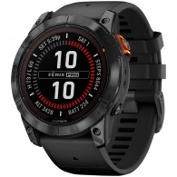 Garmin Fenix 7X Pro - Solar, Slate Grey with Black Band 