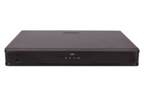 UNV NVR302-08S-P8, 8-ch, 2 SATA, 8 PoE, Incoming Bandwidth 64Mbps, 1x LAN, Audio In/Out 1/1, Alarm In/Out 4/1, 4 x 1080P@30 / 2 x 4MP@30 / 1 x 4K@30,1U, H.265&4K thumbnav 1
