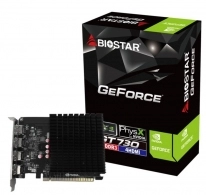 Placa video BIOSTAR GeForce GT730 / 4GB / GDDR3 / 64Bit 