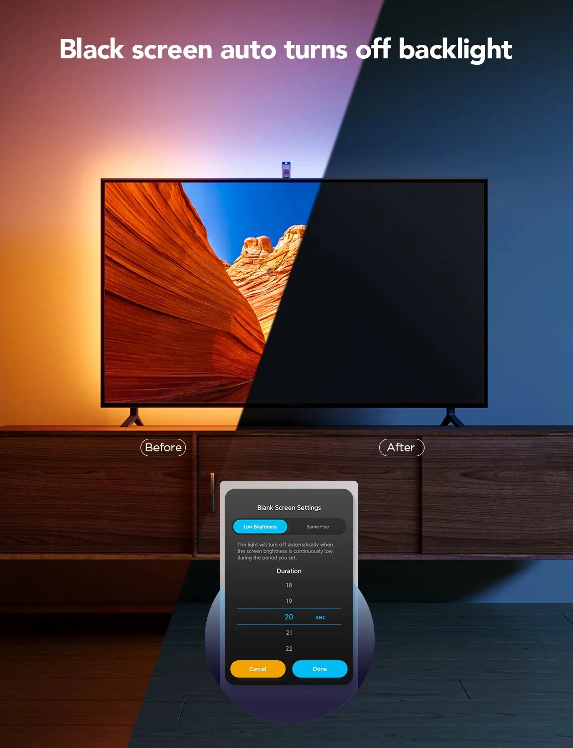 GOVEE RGBIC TV Backlight 3 Lite (75”-85”) photo 8