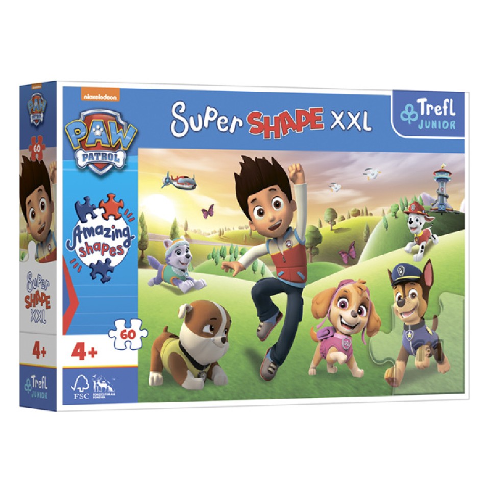 Trefl 50009 Puzzles 60 Xxl Paw Patrol photo 1