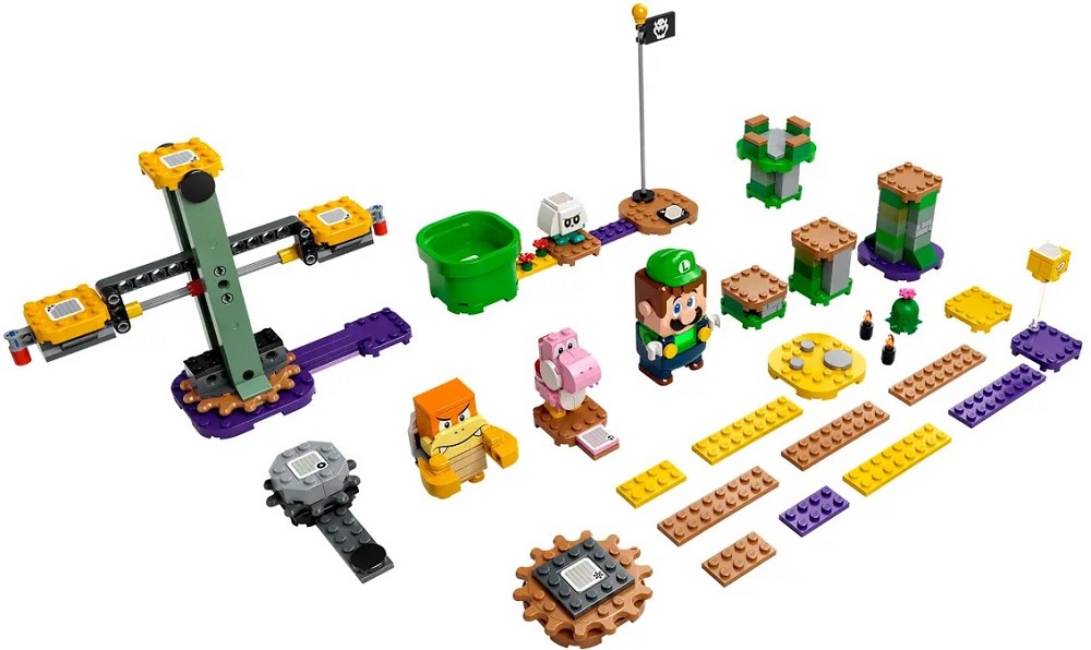 Constructor Lego Super Mario Adventures with Luigi Starter Course 71387 de la 6+ ani photo 2