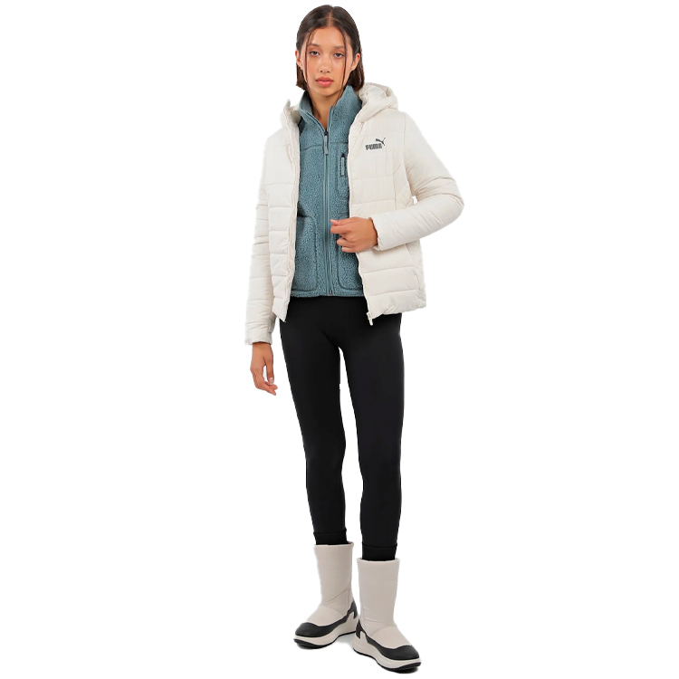 Куртка Puma ESS Hooded Padded Jacket XL Бежевый Женский photo 5