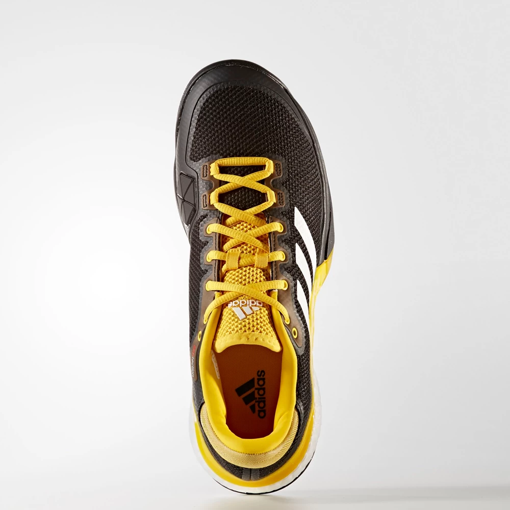 Кроссовки Adidas BARRICADE 2017 BOOST / Мужской / 42 / Черный/Желтый photo 4