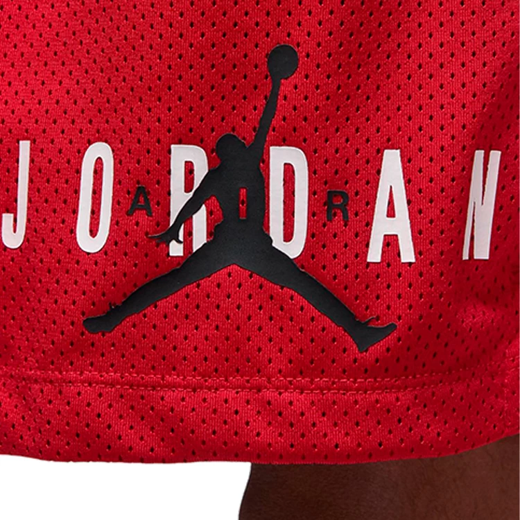 Sorti de bărbați Nike M J ESS MESH GFX SHORT L Rosu photo 4