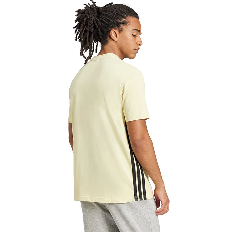 Tricou bărbătesc Adidas M 3S SJ T M Galben photo 5