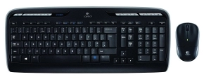 Logitech Wireless Desktop MK330, Multimedia Keyboard &amp; Mouse, USB, Retail - RUS 