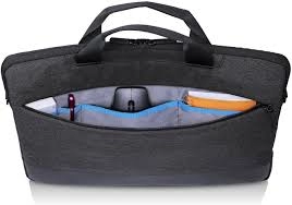 14.0" NB Sleeve - Dell Professional Sleeve 14" NB Bag - The professionally chic heather dark grey exterior and plush-lined interior protect your laptop from scratches or damage, Black/Grey photo 1