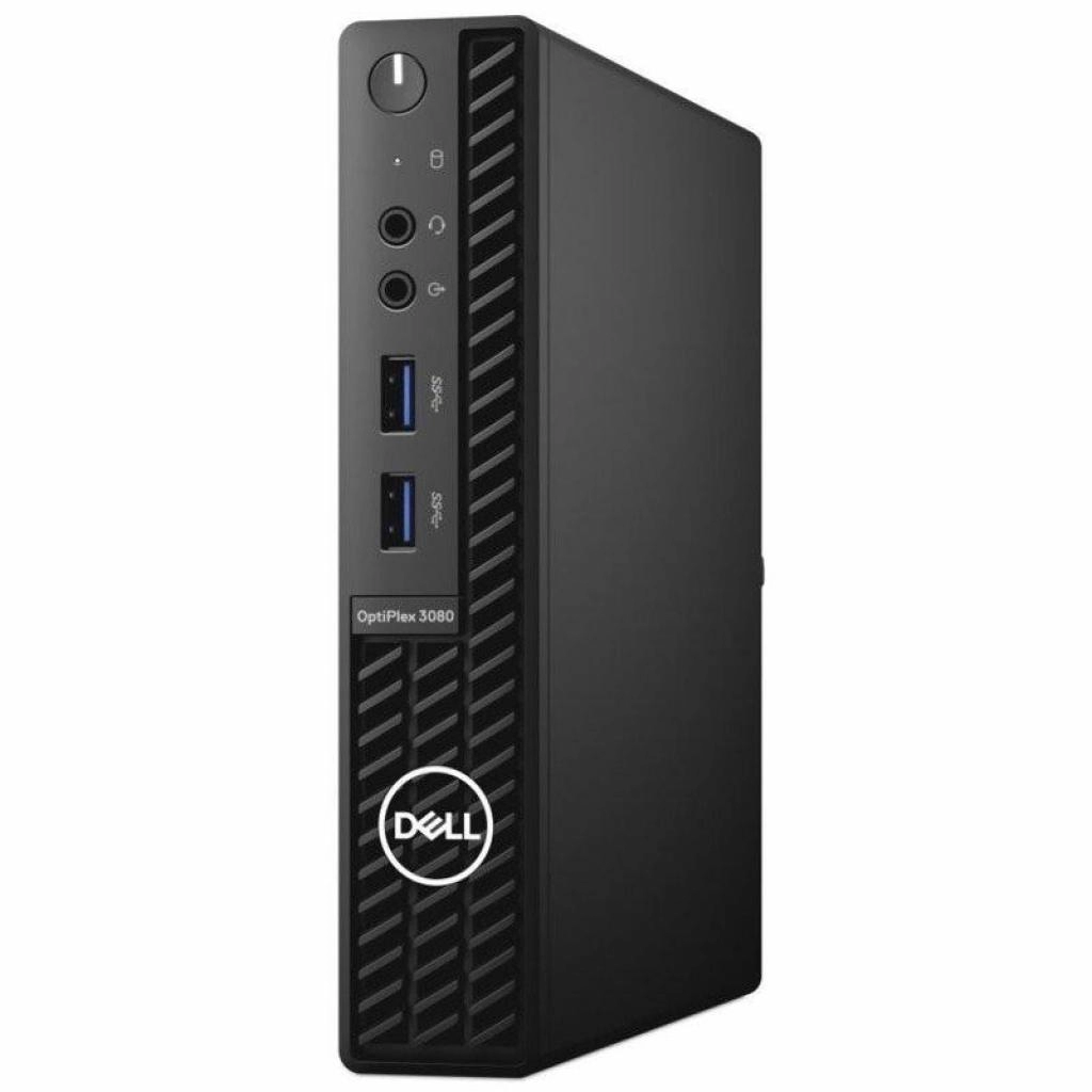 DELL OptiPlex 3080 MFF lntel® Core® i5-10500T, 8GB (1X8GB) DDR4, M.2 256GB PCIe NVMe SSD, Intel Integrated Graphics, TPM, WiFi6 AX200 2X2 + BT5, USB mouse MS116 , USB KB216, 65W Adapter, Win10Pro, 3Y Warranty, Black. photo 1