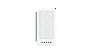 DEEPCOOL "MACUBE 110 WH" Micro-ATX Case, with Side-Window (Tempered Glass Side Panel) Magnetic, without PSU, Tool-less, Pre-installed: Rear 1x120mm DC Fan, 2xUSB3.0, 1xAudio, Adjustable GPU holder, Push-pin SSD holder, White thumbnav 3