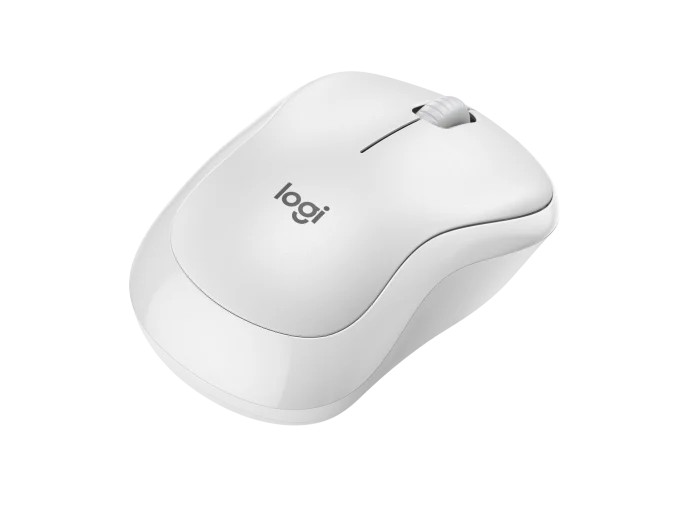 Мышь Беспроводная Logitech M240 / Bluetooth + Nano Receiver / 4000dpi / Off White photo 3