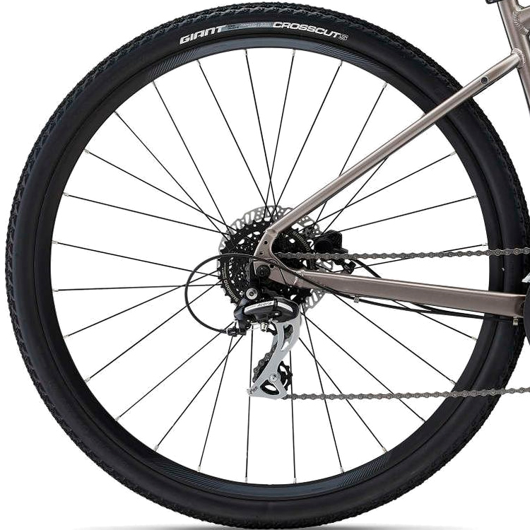 Велосипед дорожный Giant Roam 3 Disc Серый XL photo 4