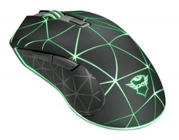Проводная мышь Trust GXT 133 Locx Черный / Оптическая / Черный photo 2