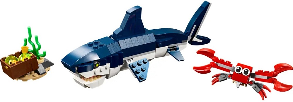 Constructor Lego Creator Deep Sea Creatures 31088 de la 7+ ani photo 2