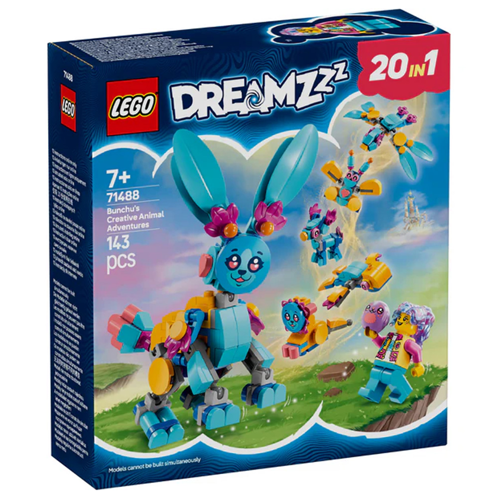 Constructor Lego DREAMZzz Bunchu's Creative Animal Adventures 71488 de la 7+ ani photo 1