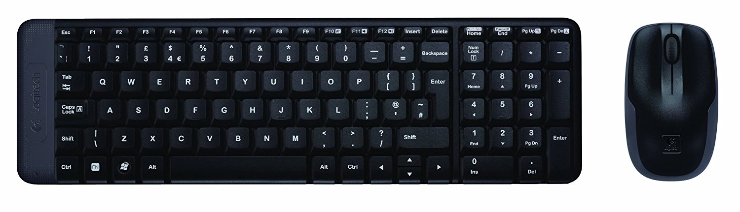 Logitech Wireless Combo MK220, Keyboard &amp; Mouse, USB, Retail photo 1
