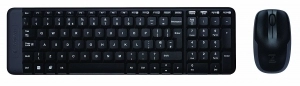 Logitech Wireless Combo MK220, Keyboard &amp; Mouse, USB, Retail 