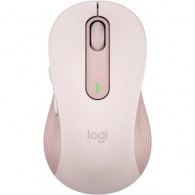 Logitech Signature M650 Wireless Mouse, SmartWheel, SilentTouch Technology, Rubber grip, Multi-devic, 5 Programmable buttons, Rose 